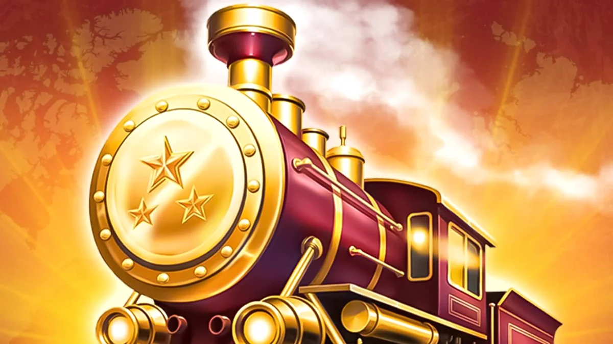 Visual do slot Grand Link Continental: Hold & Win com temática de trem de luxo.